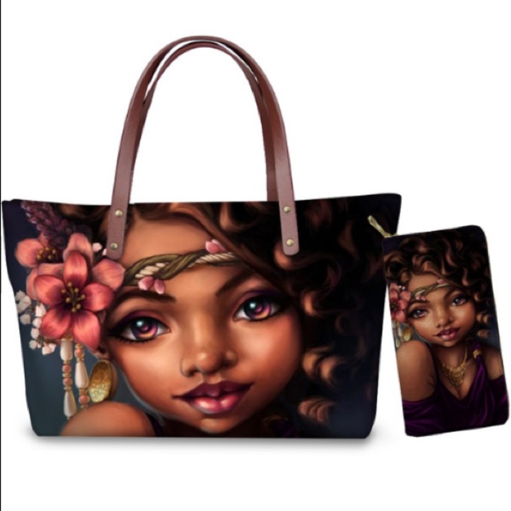 Tote Bag with wallet - Picture 1 of 3
